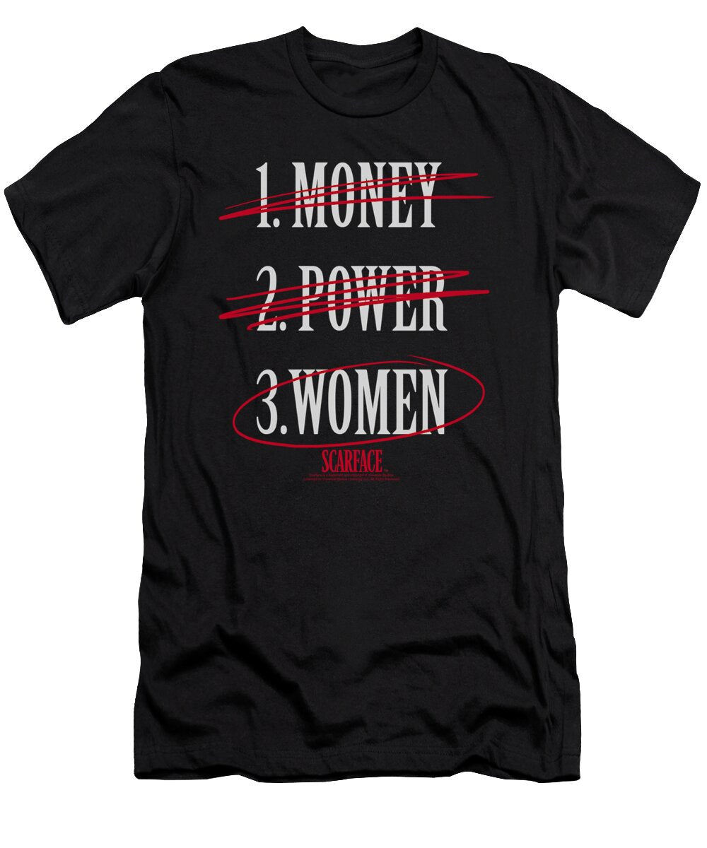 Scarface Money Power Women Brand a T-Shirt
