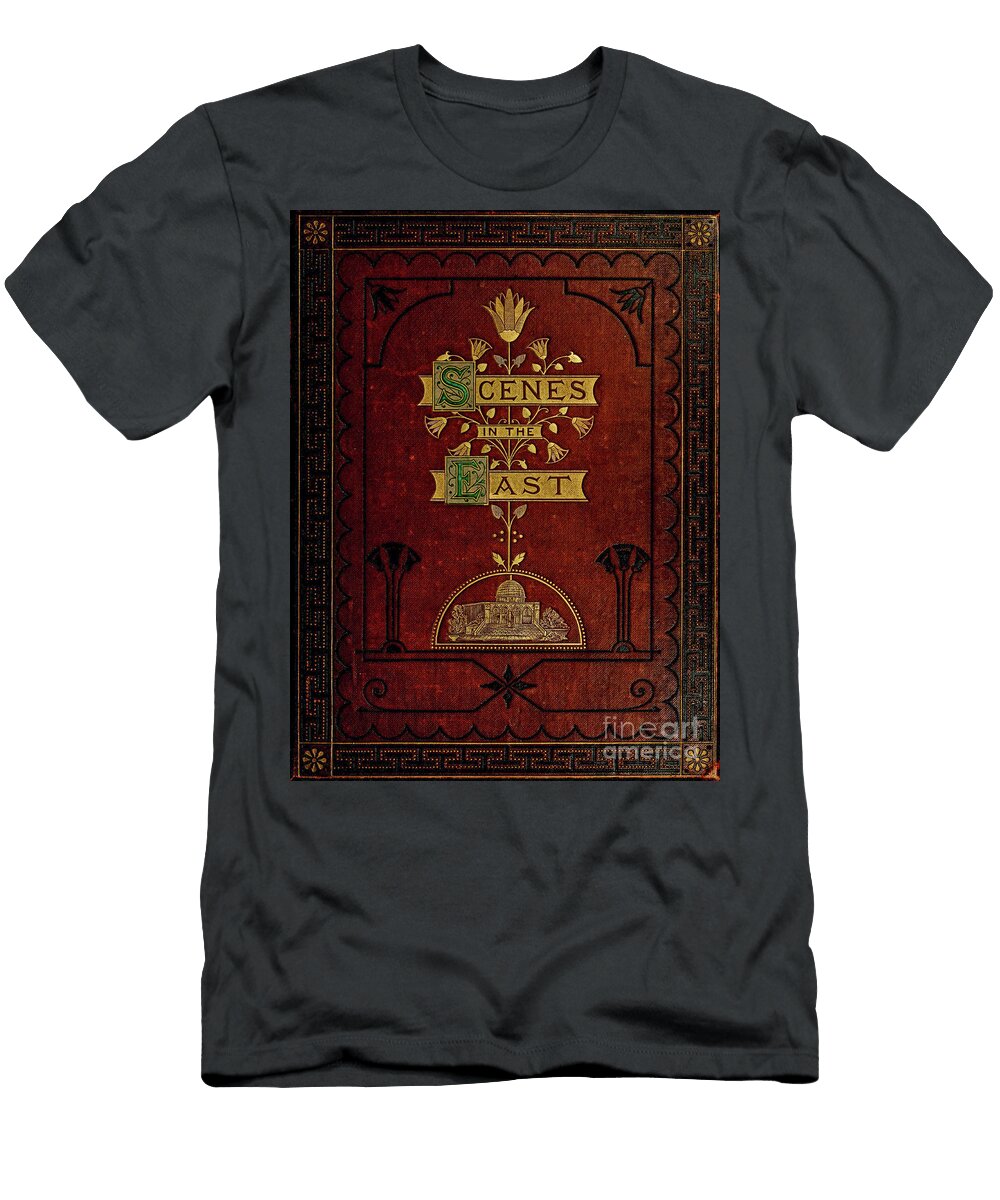 Scenes in the East Book Cover F1 Historic Illustrations T-Shirt