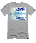 Scenic Seattle Seahawks Skyline Reflection Art Teo Alfonso T-Shirt