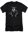 Schnauzer Weightlifting Bodybuilder Workout Gym Studi Alex T-Shirt
