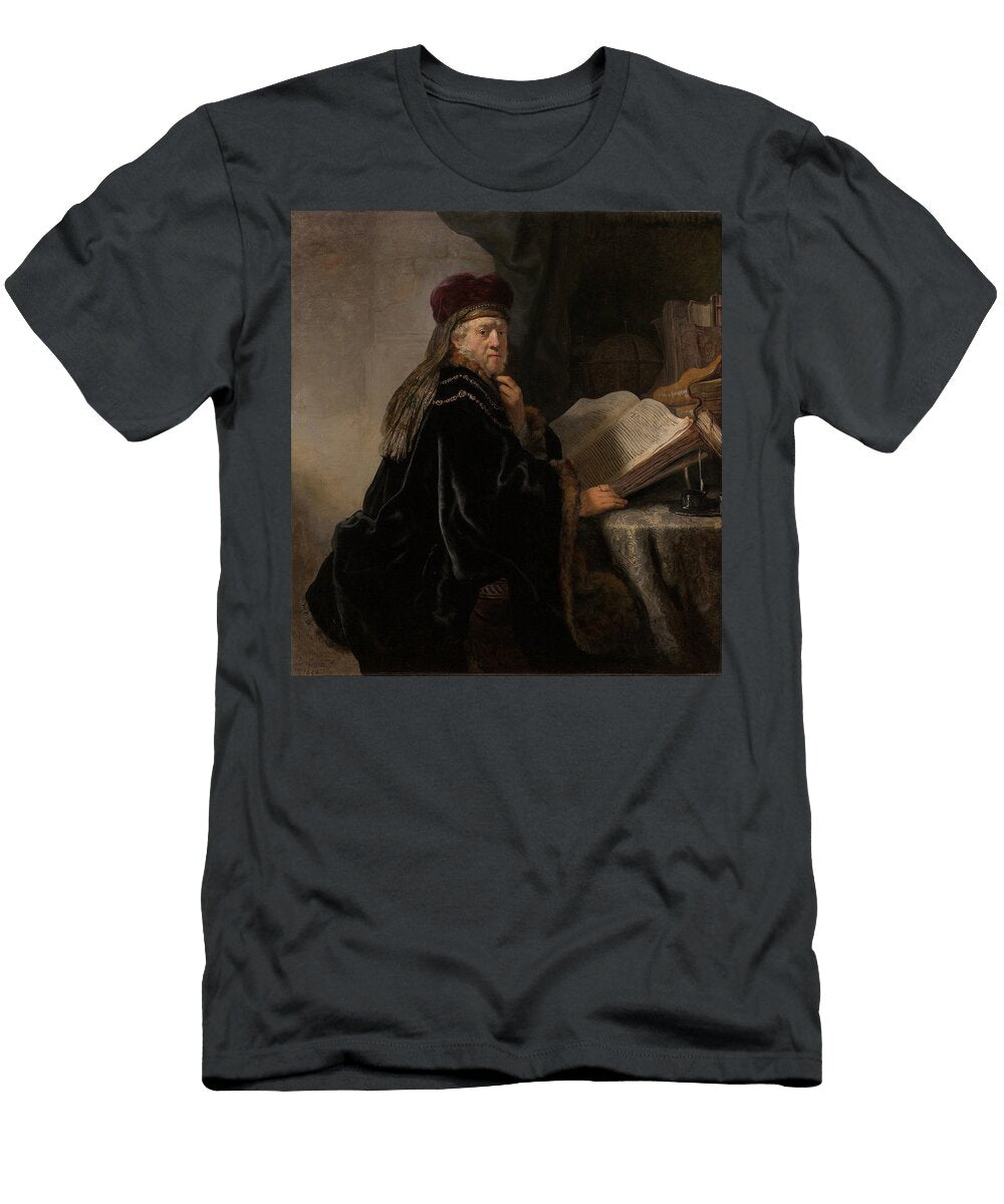 Scholar At His Study Rembrandt 1606 1669 T-Shirt