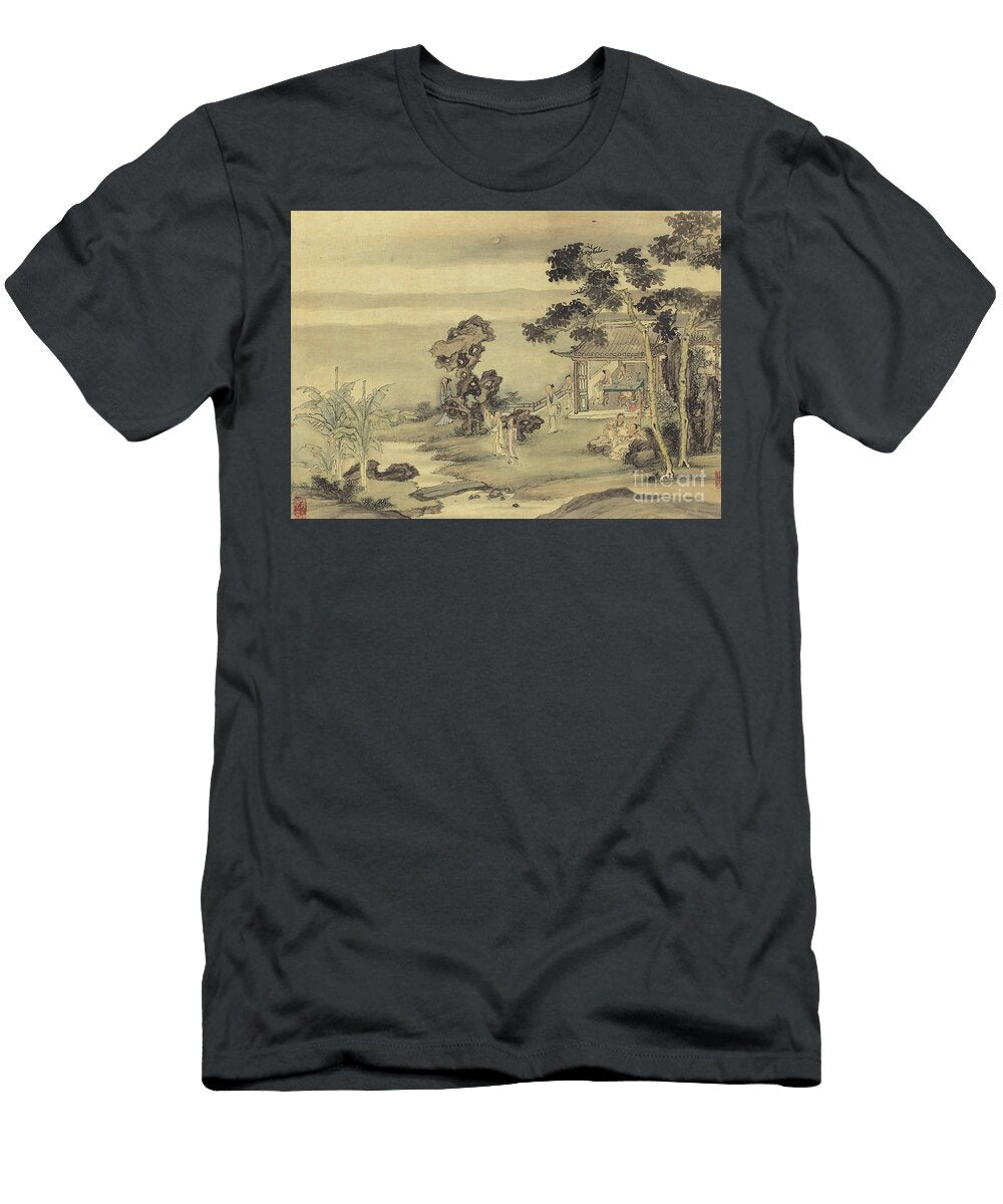 Scholar Gathering on a Summer Night Bi Chen T-Shirt