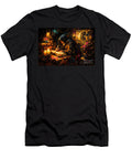 Scholar Writing By Candlelight Johann Solovev T-Shirt