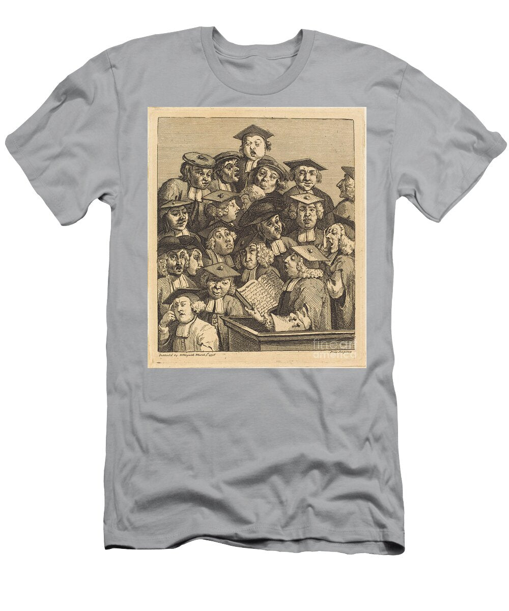 Scholars At a Lecture William Hogarth T-Shirt