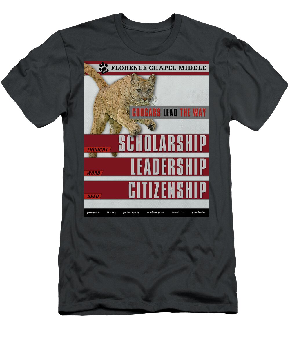 Scholarship Leadership Citizenship Robin Morgan T-Shirt