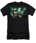School of Sunburst Butterflyfishes Swimming Along the Sirachai Arunrugstichai Natureplcom T-Shirt