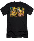 School of Sunburst Butterflyfishes Swoop in to Feed on the Sirachai Arunrugstichai Natureplcom T-Shirt