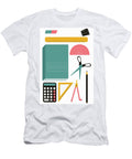 School Stationery Equipment Set Ikon Ikon Images T-Shirt