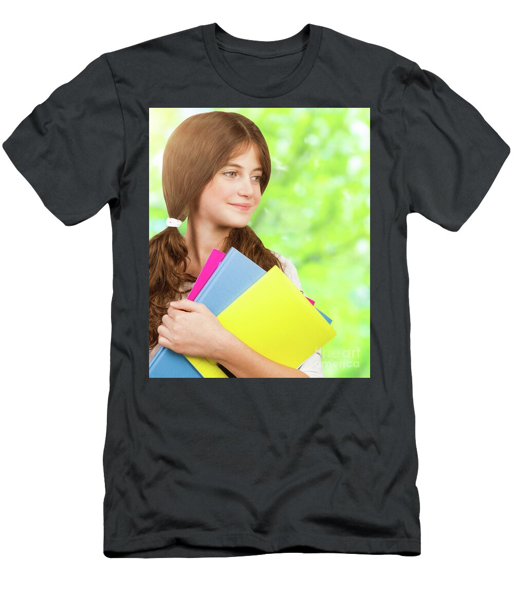 Schoolgirl Portrait Anna Omelchenko T-Shirt