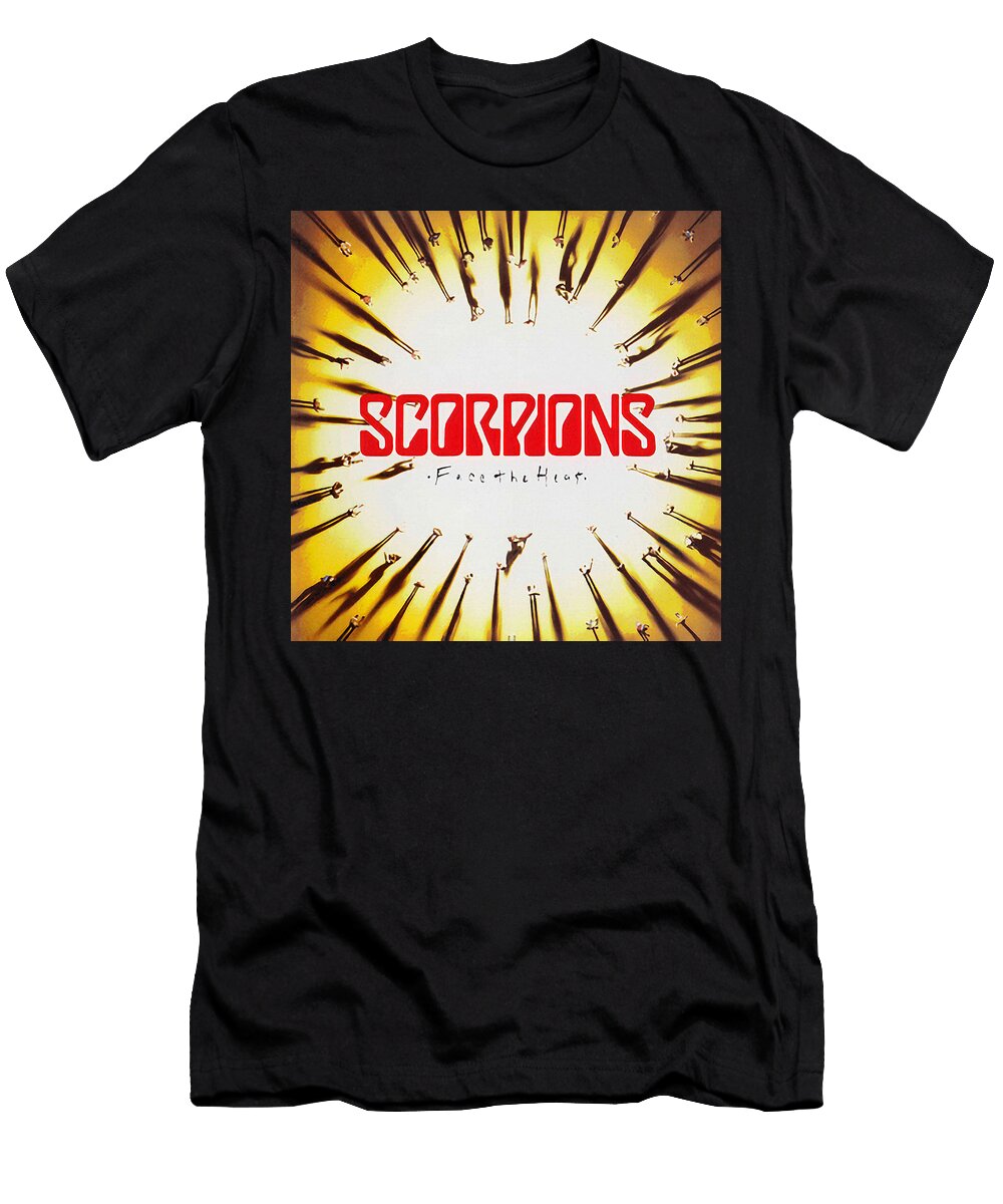 Scorpions Face the Heat Album Cover 1993 Robert Banach T-Shirt