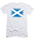 Scotland Flag Psychoshadow Art T-Shirt