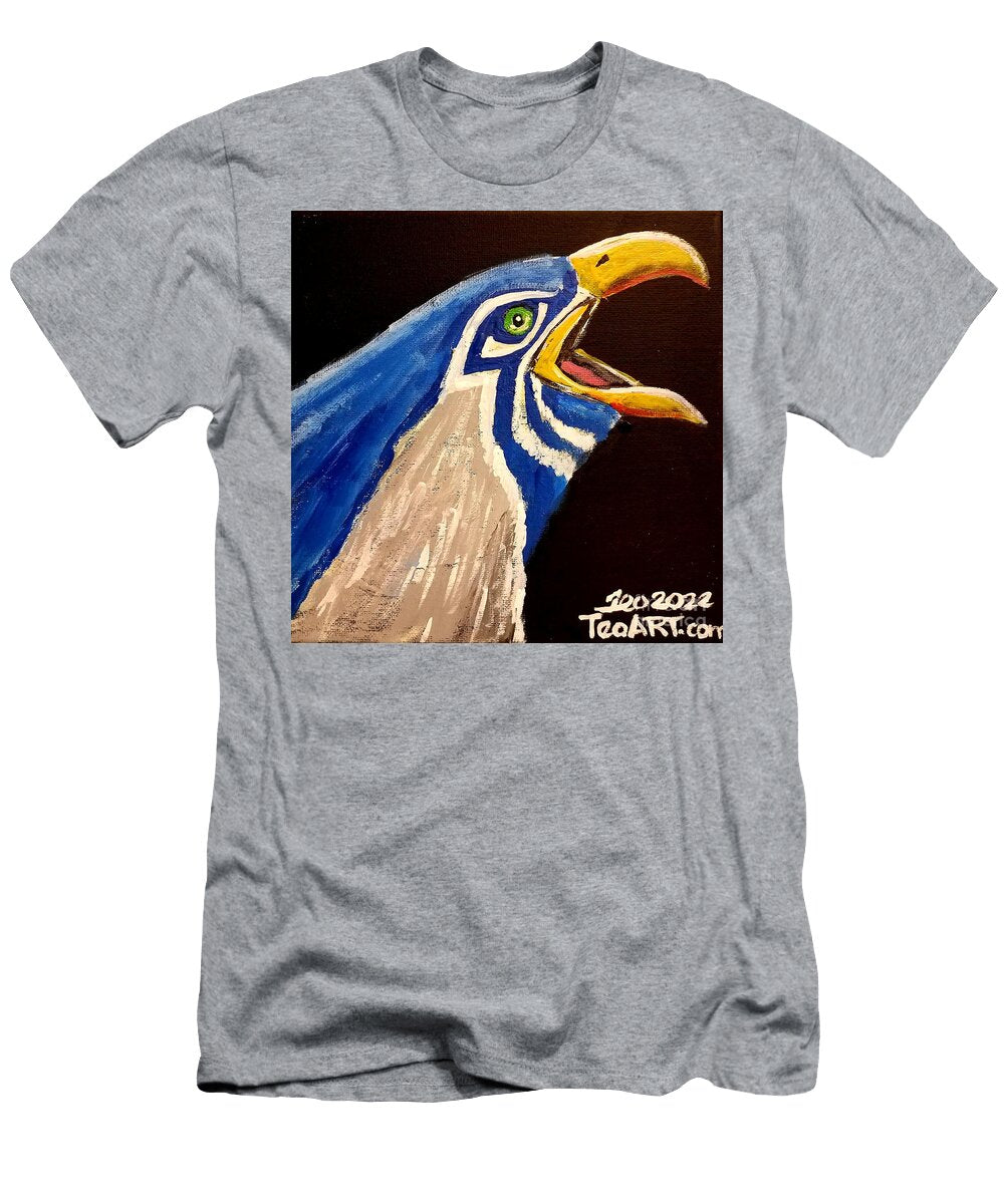 Screaming Seattle Seahawks Bird Art Teo Alfonso T-Shirt