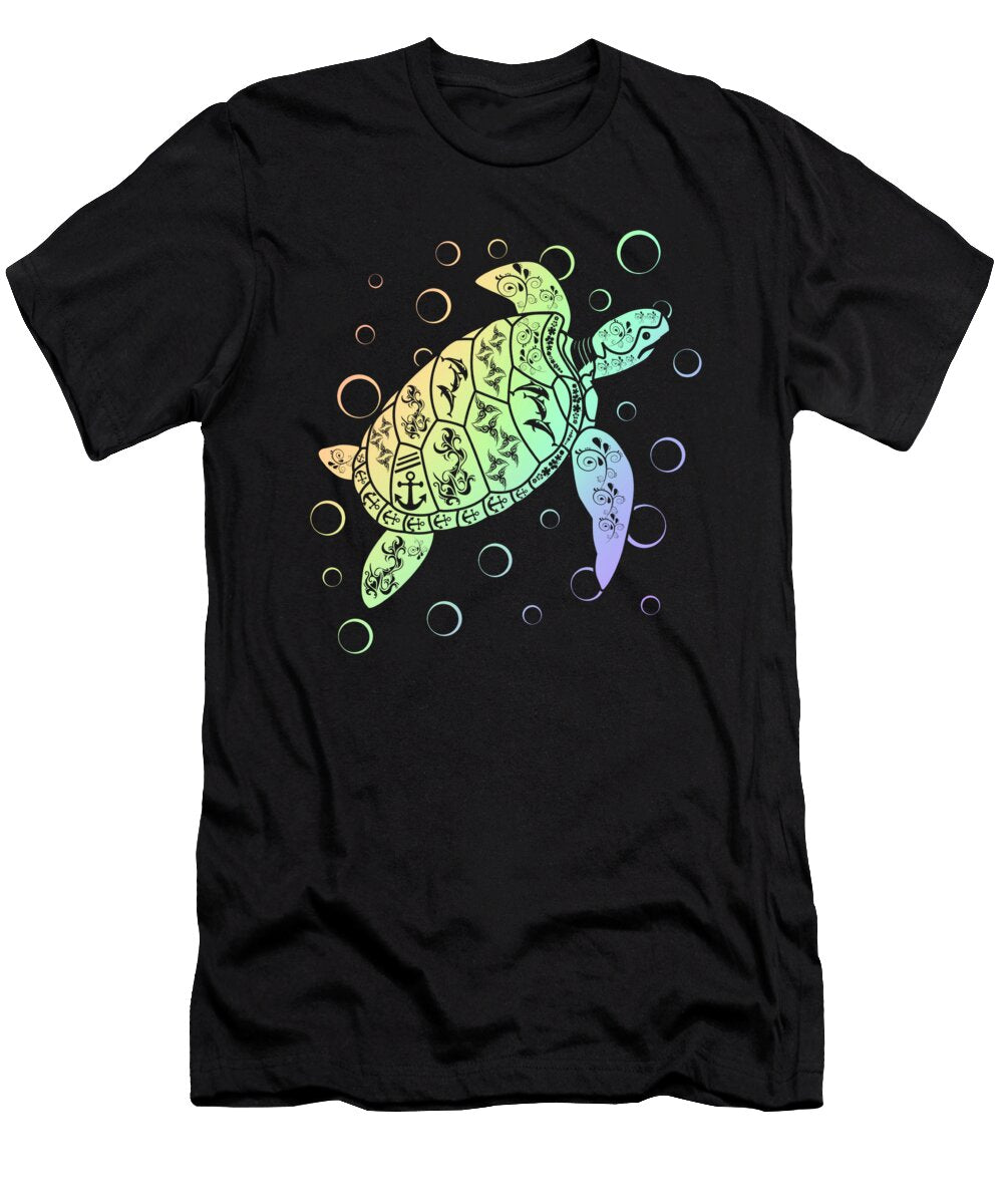 Sea Turtle Ocean Lover Gift Idea Kanig Designs T-Shirt
