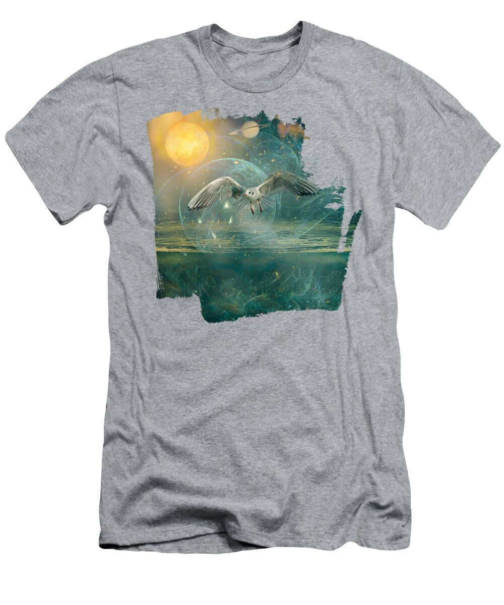 Seagull Fantasy Elisabeth Lucas T-Shirt