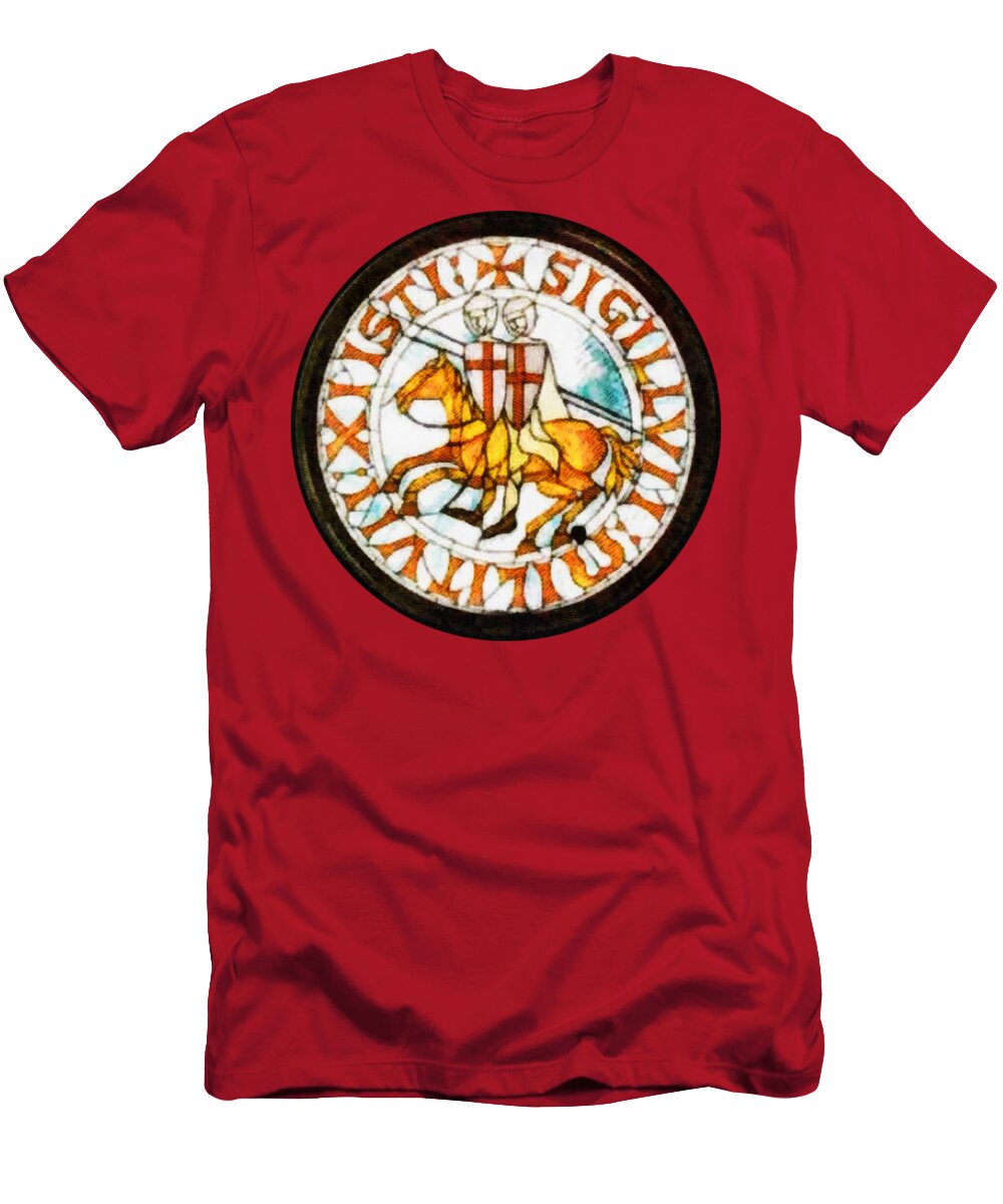 Seal of the Knights Templar John Springfield T-Shirt