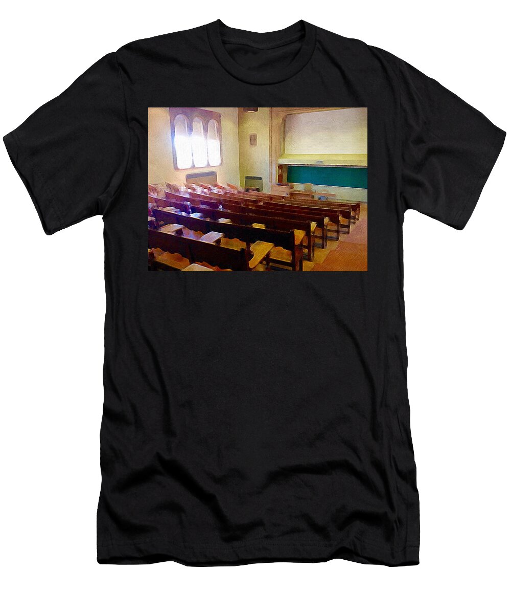 Seats of Wisdom Lecture Hall Jacqueline Manos T-Shirt