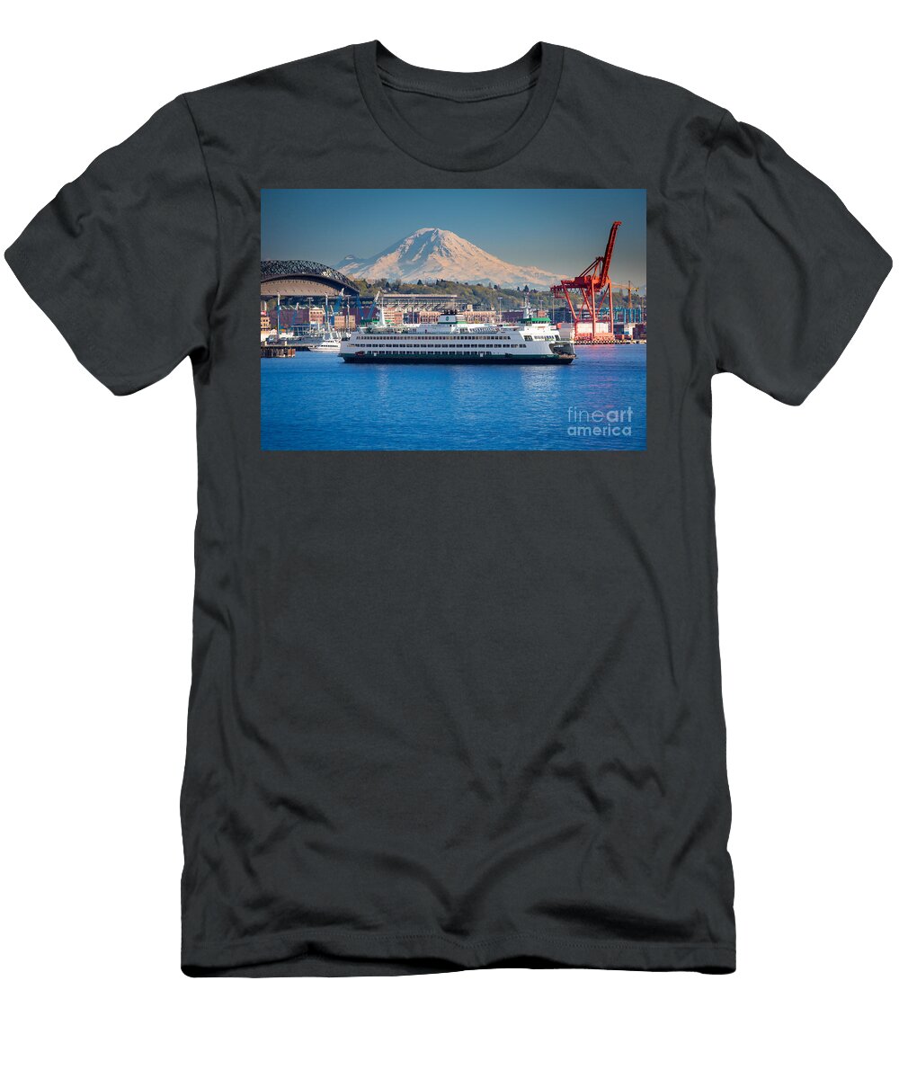 Seattle Harbor Inge Johnsson T-Shirt