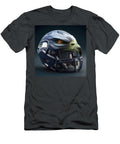 Seattle Seahawk Morphed Helmet Wes and Dotty Weber T-Shirt