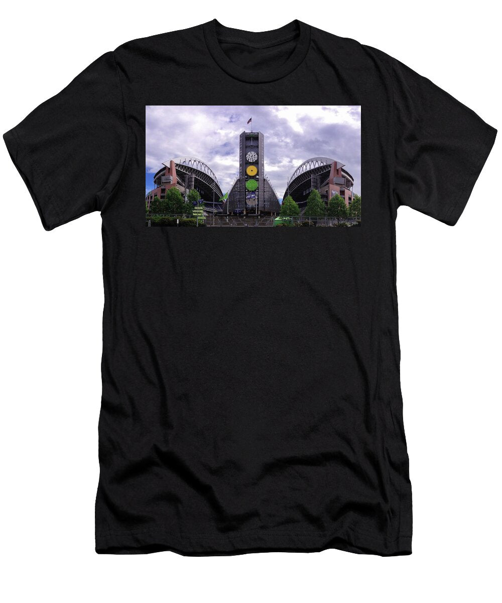 Seattle Seahawks Centurylink Stadium Mia Debolt T-Shirt