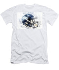 Seattle Seahawks Helmet Watercolor Art Ksenia Dvornikova T-Shirt
