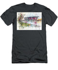 Seattle Seahawks Lumen Field Stadium Vibrant Stadium Sketch with Park Giunia Sigworth T-Shirt
