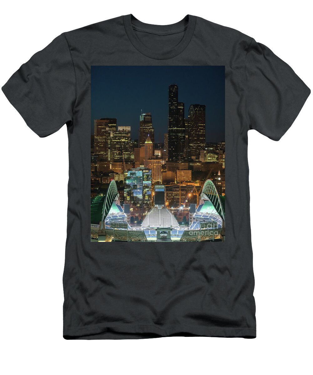 Seattle Seahawks Where the Magic Happens Mike Reid T-Shirt