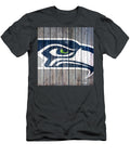 Seattle Seahawks Wood Art Cac Graphics T-Shirt