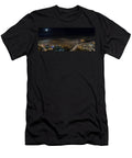 Seattle Sodo Fog and Moonlight Mike Reid T-Shirt