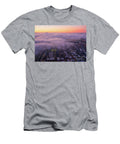 Seattle Sodo Fog Layer At Dawn Mike Reid T-Shirt