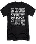 Security Director Multitasking Job Title Gift Item Shi Hu Kang T-Shirt
