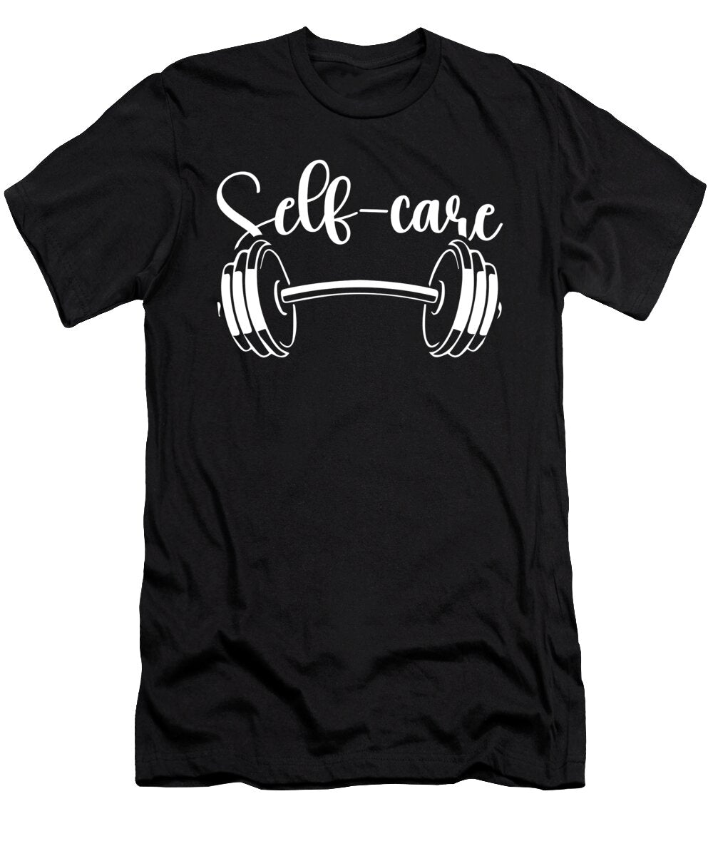 Self Care Fitness Gym Workout Motivational Matthew Chan T-Shirt