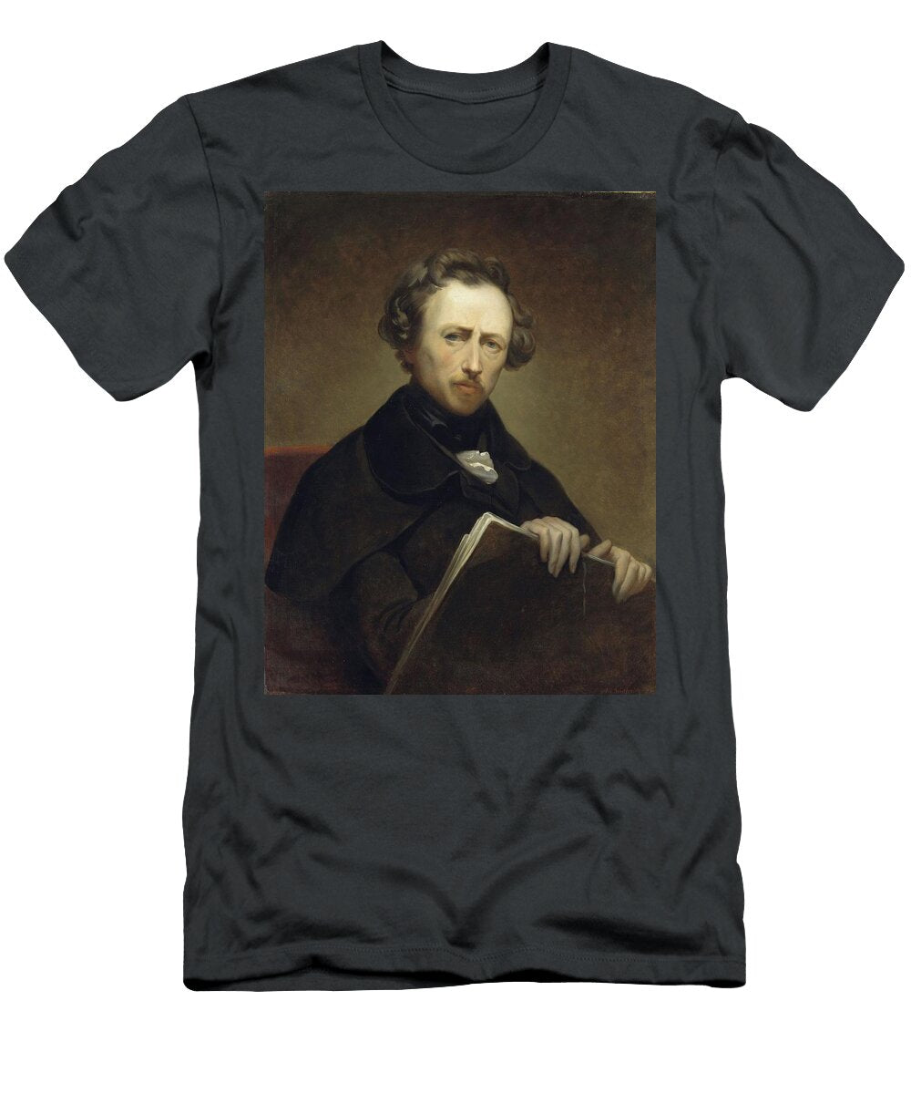 Self Portrait At the Age of C Art Ary Scheffer Dutch T-Shirt