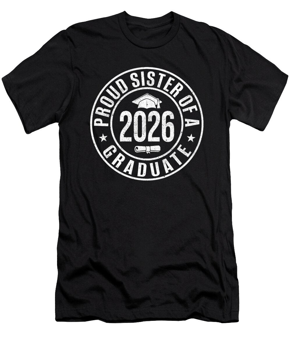 Senior 2026 Graduation Proud Sister of a 2026 Coami Tacti T-Shirt