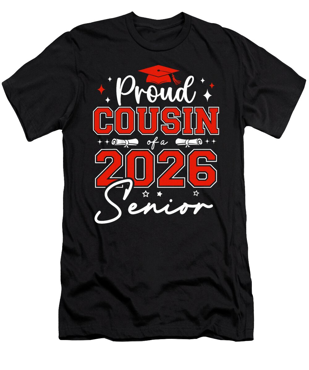 Senior 2026 Proud Cousin of a 2026 Senior Coami Tacti T-Shirt