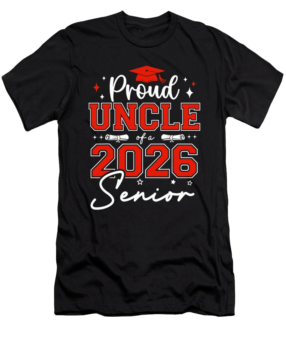 Senior 2026 Proud Uncle of a 2026 Senior Coami Tacti T-Shirt