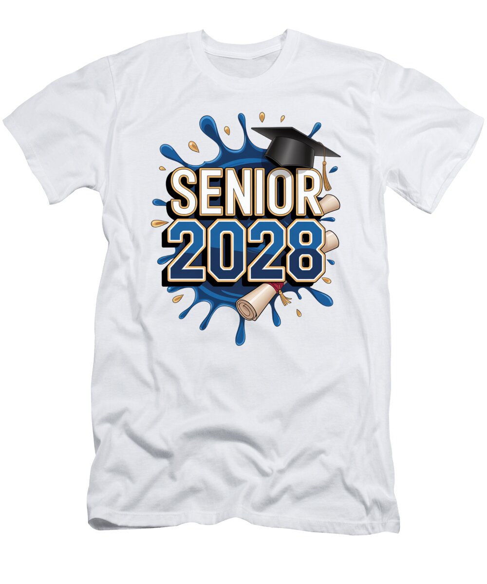 Senior 2028 Graduation Design Joanna Redesiuk T-Shirt