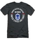 Senior Master Sergeant Retired Air Force Retirements Ziggyh Charl T-Shirt