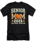 Senior Mom 2026 Basketball Graduation Quarter Coami Tacti T-Shirt
