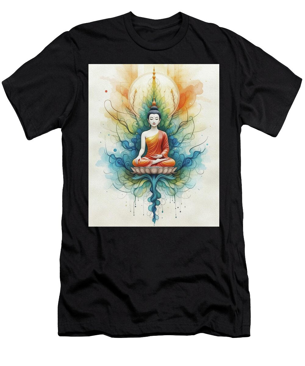 Serenity Buddha Esoterica Art Agency T-Shirt