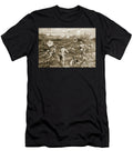 Sergeant H Wells Leading a Platoon Towards the German Wire Entanglements After His Officer Had Been Killed H Ripperger T-Shirt