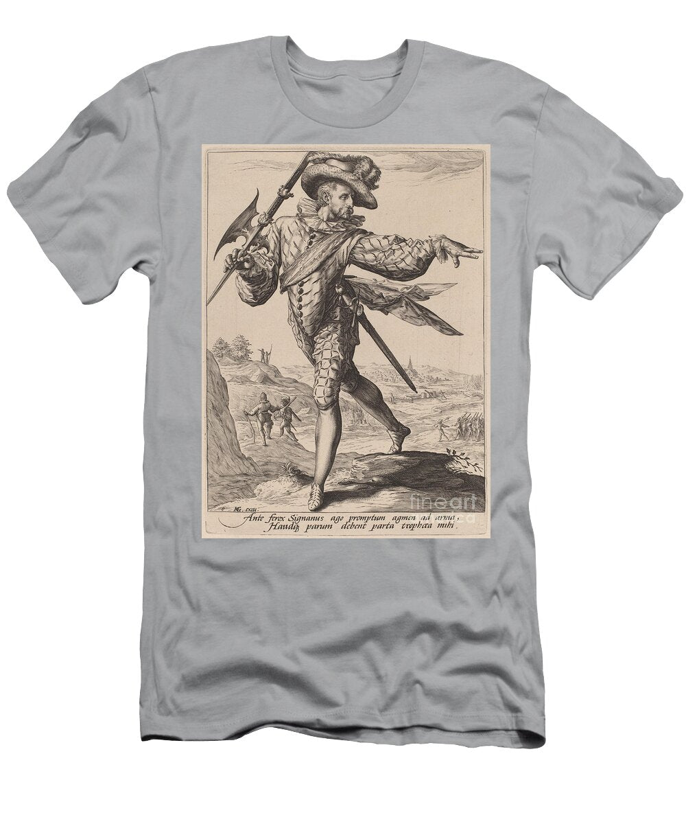 Sergeant Jacques De Gheyn Ii After Hendrik Goltzius T-Shirt