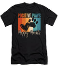 Service Dog Trainer Positive Paws Happy Dog Owner Tshirtconcepts Marvin Poppe T-Shirt