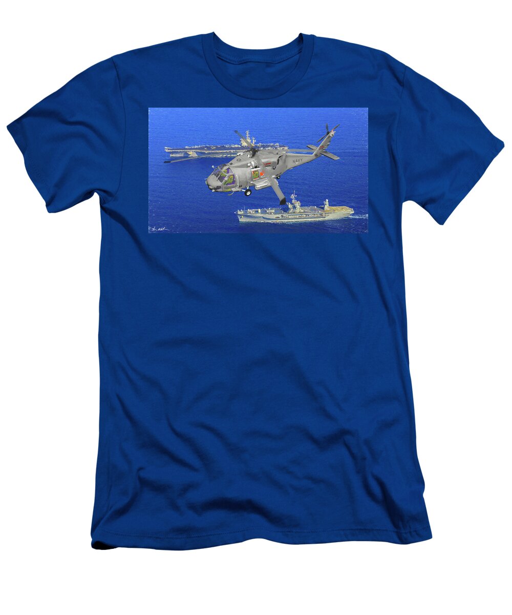 Sh 60 Seahawk Oil Tommy Anderson T-Shirt