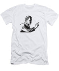 Shadowy Man Pointing Csa Images T-Shirt
