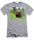 Shaking Off Rain Grizzly Bear Timothy Flanigan T-Shirt
