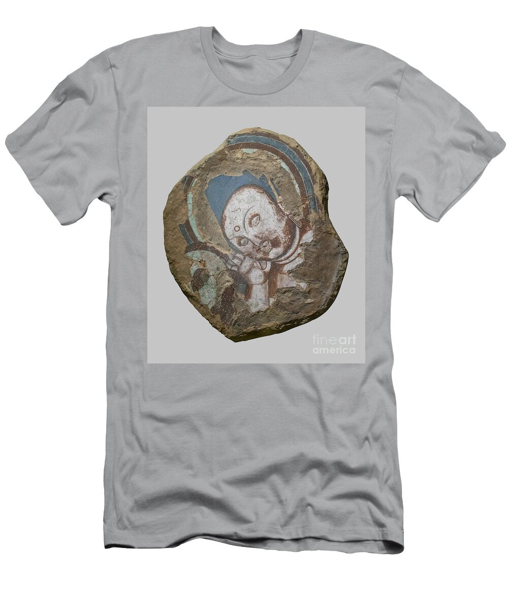 Shakyamuni Entering the Nirvana China Tnag Dynasty First Half of the 7th Colours on Torchis Chinese School T-Shirt