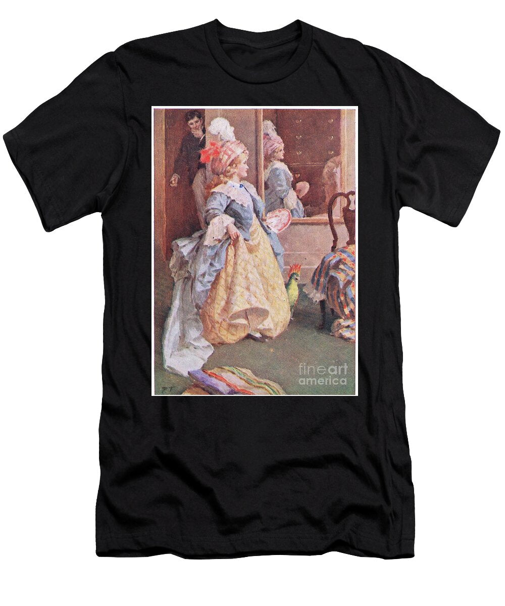 She Gravely Promenaded to and Fro From Little Women Published By Associated Newspapers Limited C1940 Percy Tarrant T-Shirt