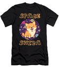 Shiba Inu Space Planet Dog Breed Puppy Pet Gift Thomas Larch T-Shirt