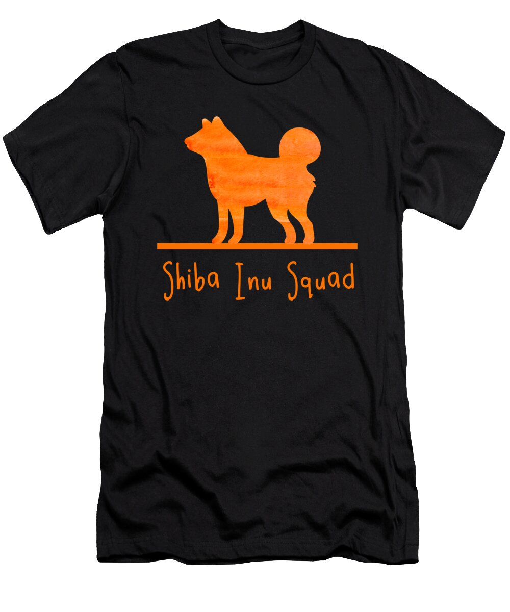 Shiba Inu Squad Japanese Dog Breed Puppy Pet Gift Thomas Larch T-Shirt