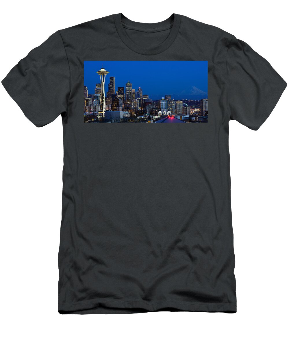 Shimmering Seattle Abhay P T-Shirt
